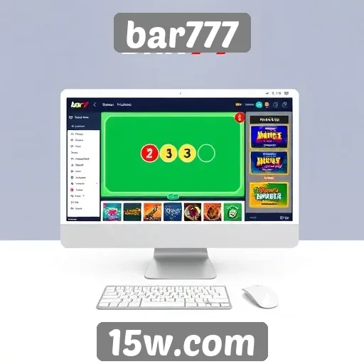 Interface e usabilidade do bar777 para usuários