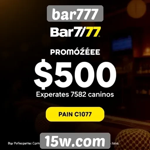novas promoções atraem jogadores para o bar777